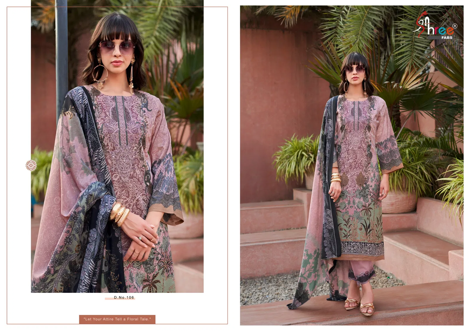 Mashaal Emb Lawn Colletion Vol 1 By Shree Fabs Cotton Salwar Suits Exporters In India